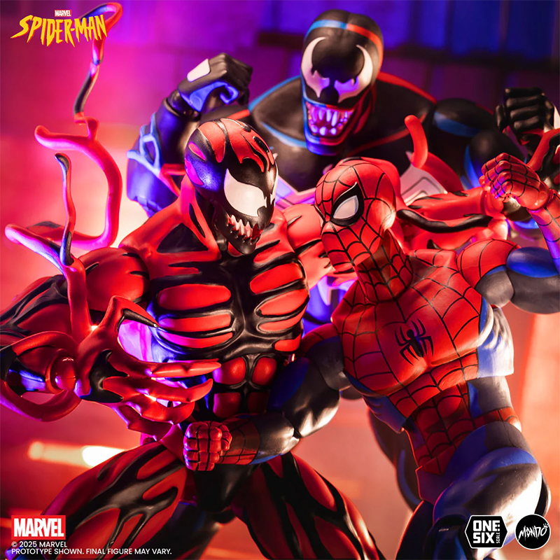 Marvel Mondo Spiderman Animated Series 1/6 Scale Figure Carnage