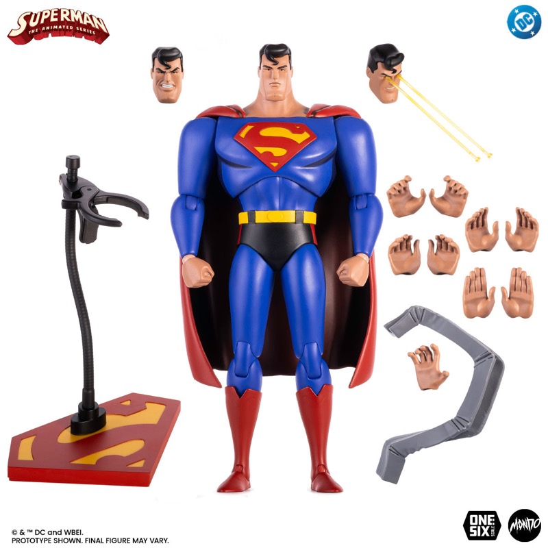 DC Mondo Superman Adventures 1/6 Scale Figure Superman