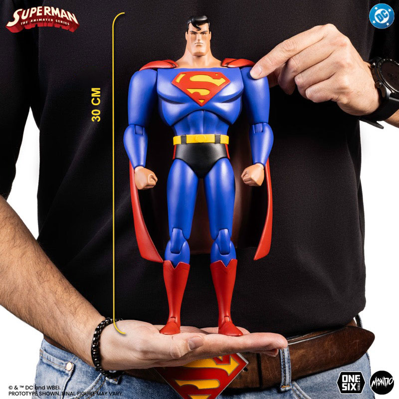 DC Mondo Superman Adventures 1/6 Scale Figure Superman