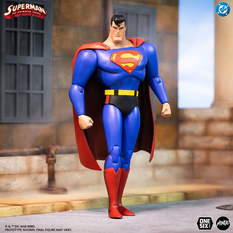 DC Mondo Superman Adventures 1/6 Scale Figure Superman