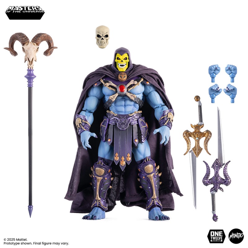 Masters Of The Universe Motu 200X Mondo 1/12 Scale Figure Skeletor