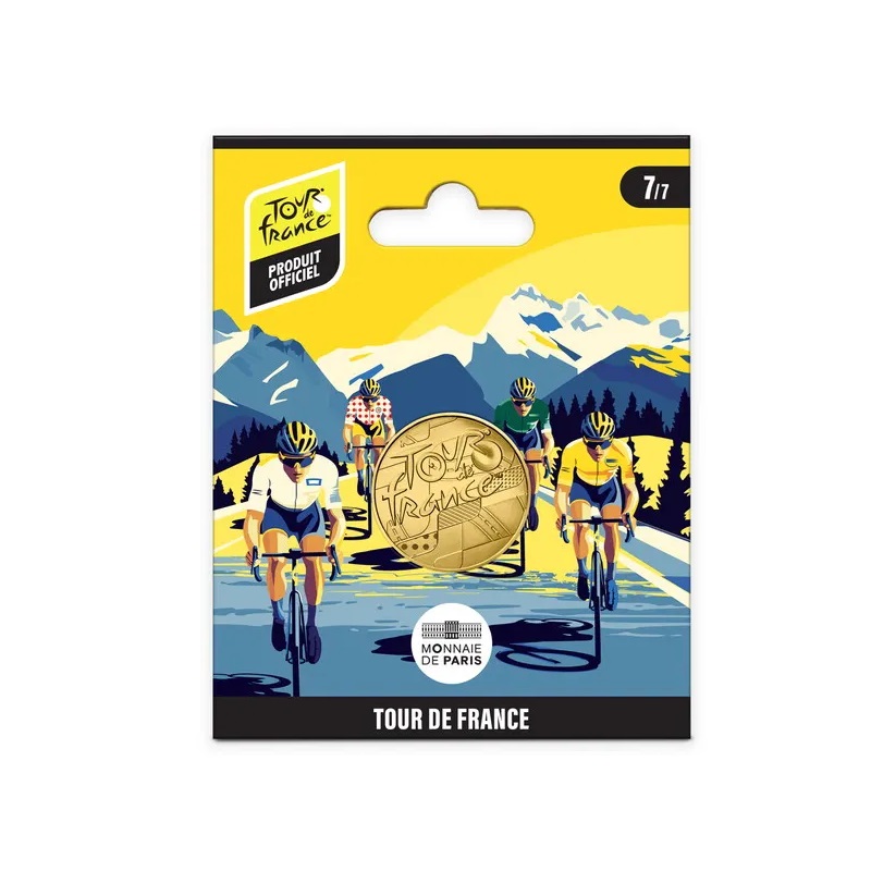Tour De France Monnaie De Paris Medaille Display 28 Pochettes