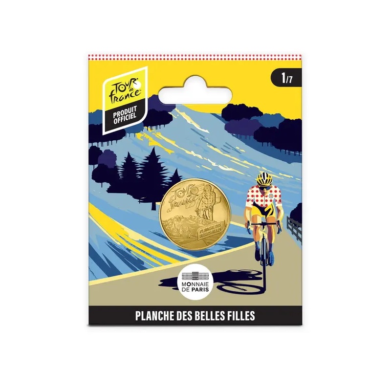 Tour De France Monnaie De Paris Medaille Display 28 Pochettes