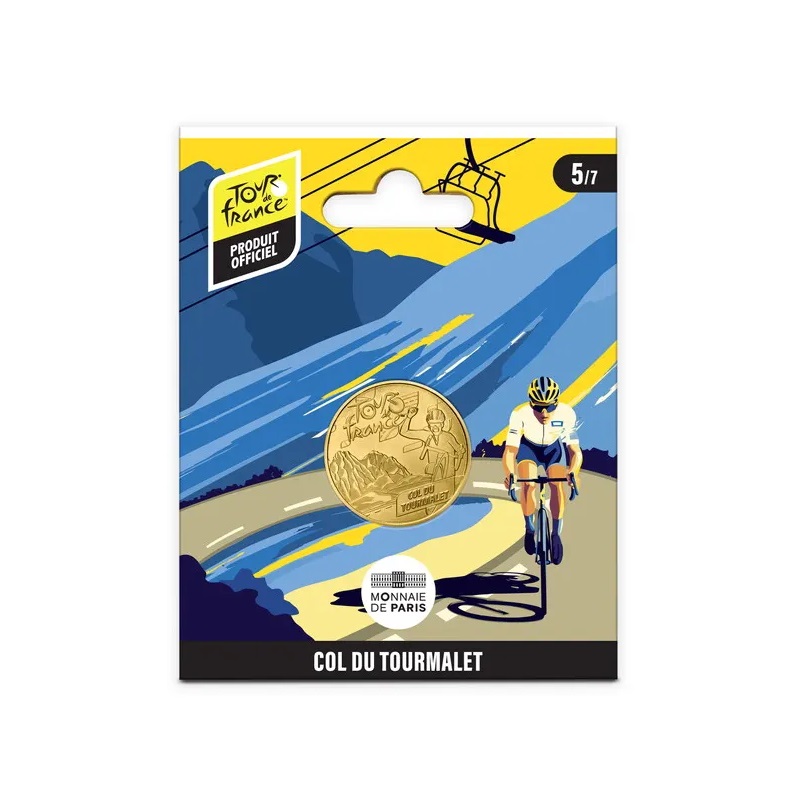 Tour De France Monnaie De Paris Medaille Display 28 Pochettes
