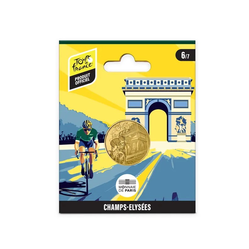 Tour De France Monnaie De Paris Medaille Display 28 Pochettes