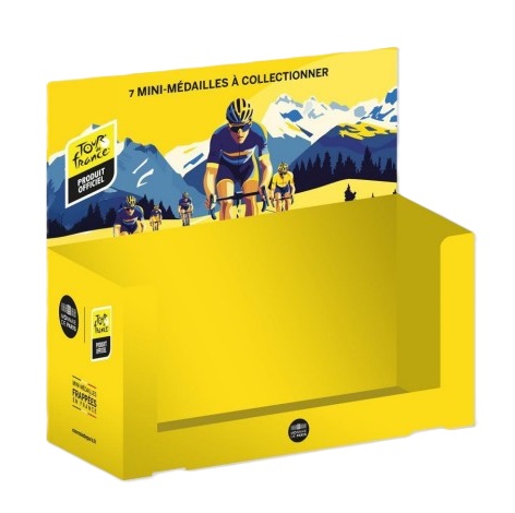 Tour De France Monnaie De Paris Medaille Display 28 Pochettes