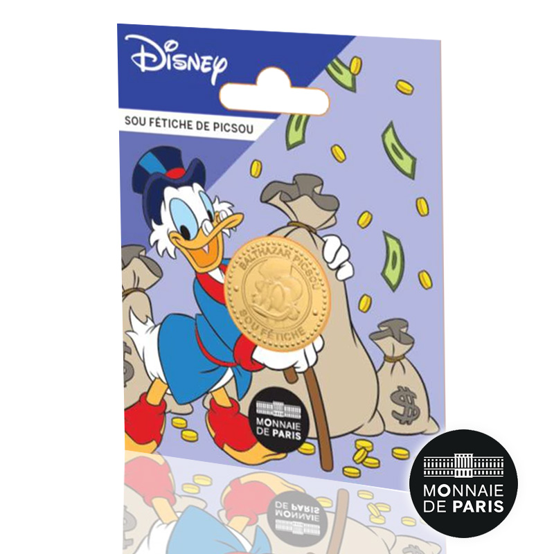 Disney Monnaie De Paris Sou Fetiche Picsou Display Incarta 16pcs