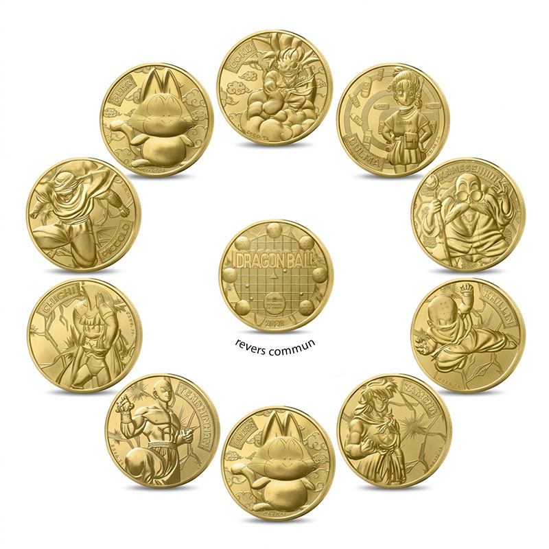 Dragon Ball Monnaie De Paris Pochette Suprise Unitaire