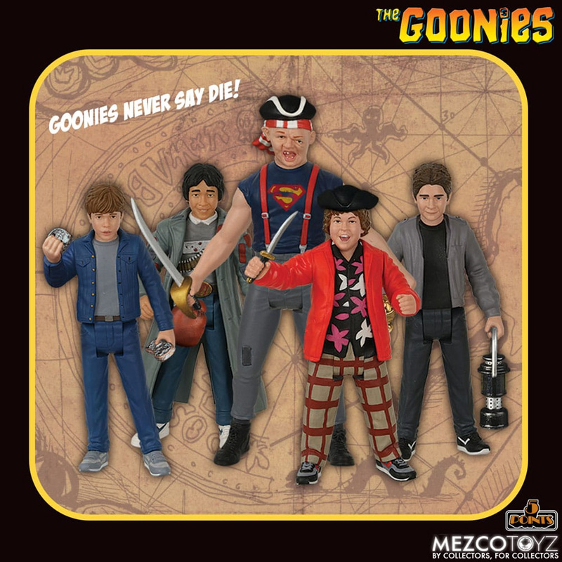The Goonies 5 Points Pack 5 Fig 9,5cm 