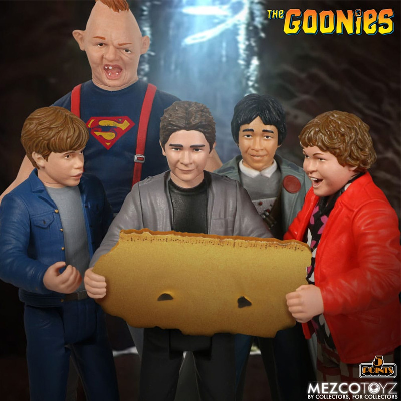 The Goonies 5 Points Pack 5 Fig 9,5cm 