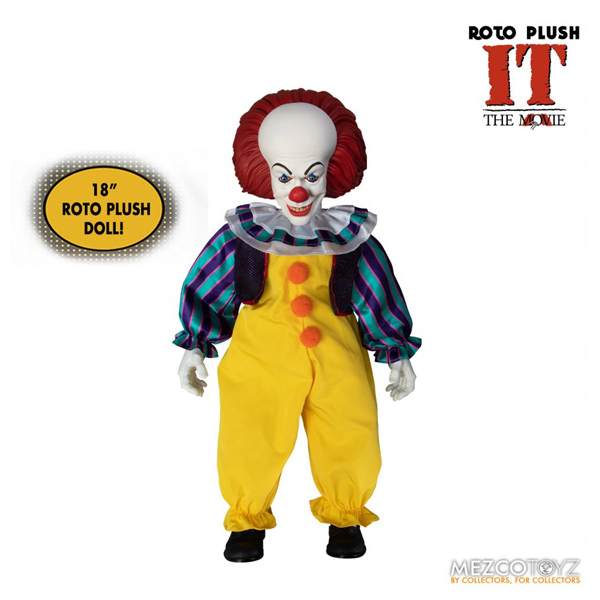 It 1990 Mds Roto Plush Pennywise 46cm 