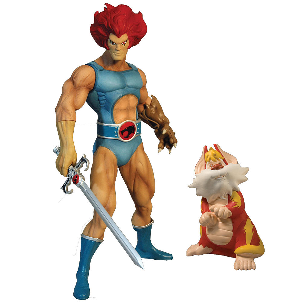 Thundercats Cosmocats Figurine articulée Deluxe Lion-O & Snarf 36cm