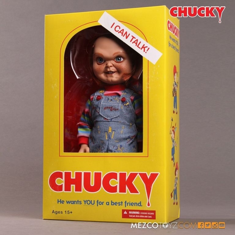 Chucky Vinyl Figure 38cm sonore 