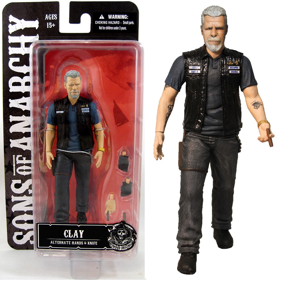 Sons of Anarchy figurine Clay Morrow  15cm