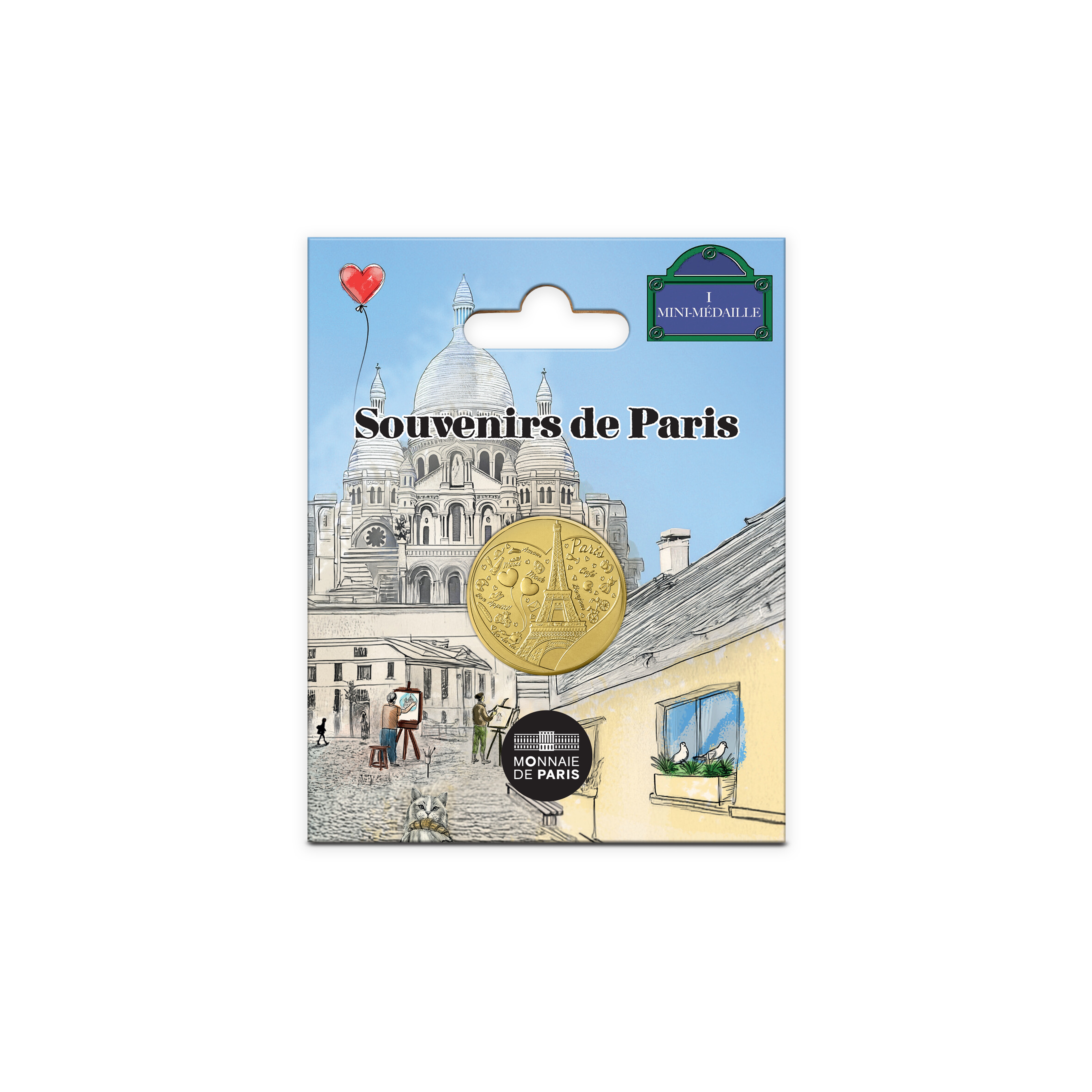 Monnaie De Paris Medaille Souvenir de Paris Display 30 Pochettes 