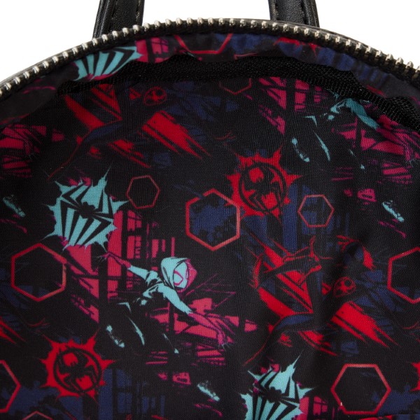 Marvel Loungefly Mini Sac A Dos Across The Spiderverse Lenticular 