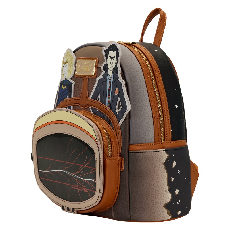Marvel Loungefly Mini Sac A Dos Loki Tva Lenticular Multiverse 