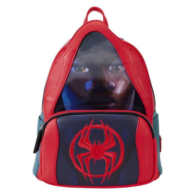 Marvel Loungefly Mini Sac A Dos Spiderverse Miles Morales Hoody Cosplay
