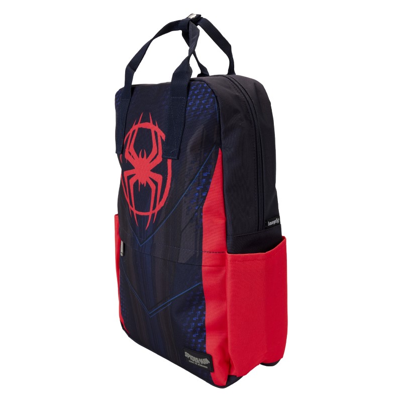 Marvel Loungefly Sac A Dos Nylon Spiderverse Miles Morales Suit