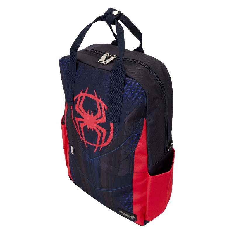 Marvel Loungefly Sac A Dos Nylon Spiderverse Miles Morales Suit