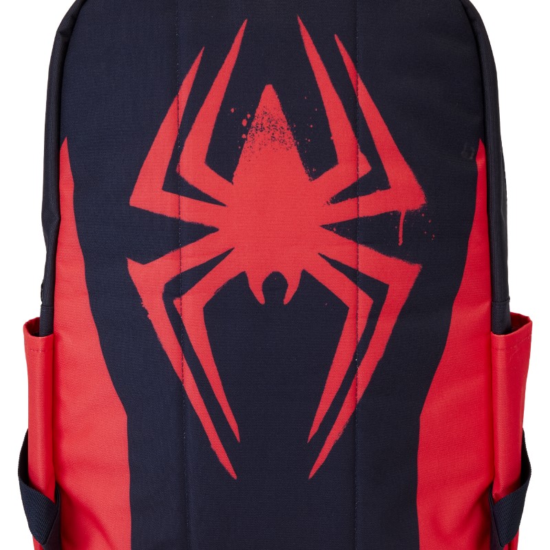 Marvel Loungefly Sac A Dos Nylon Spiderverse Miles Morales Suit