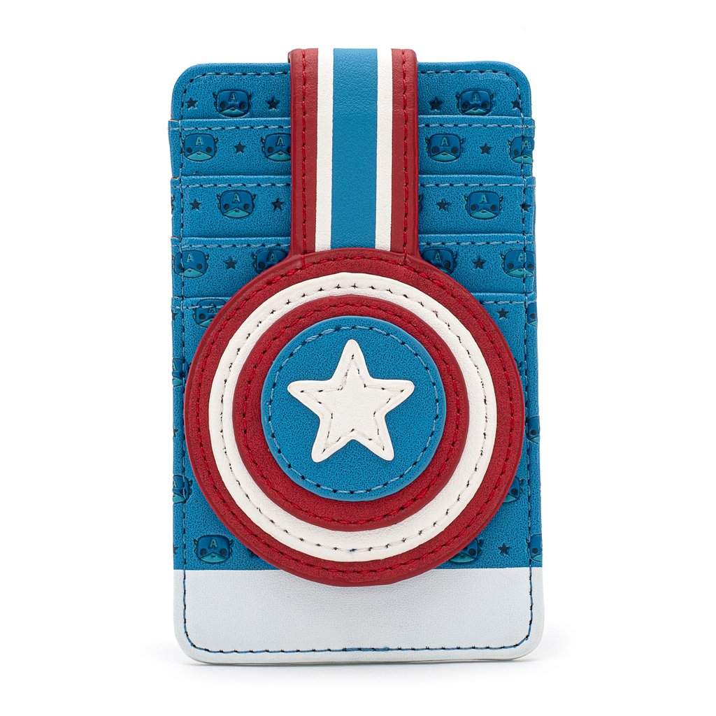 Marvel Loungefly Porte Carte Captain America
