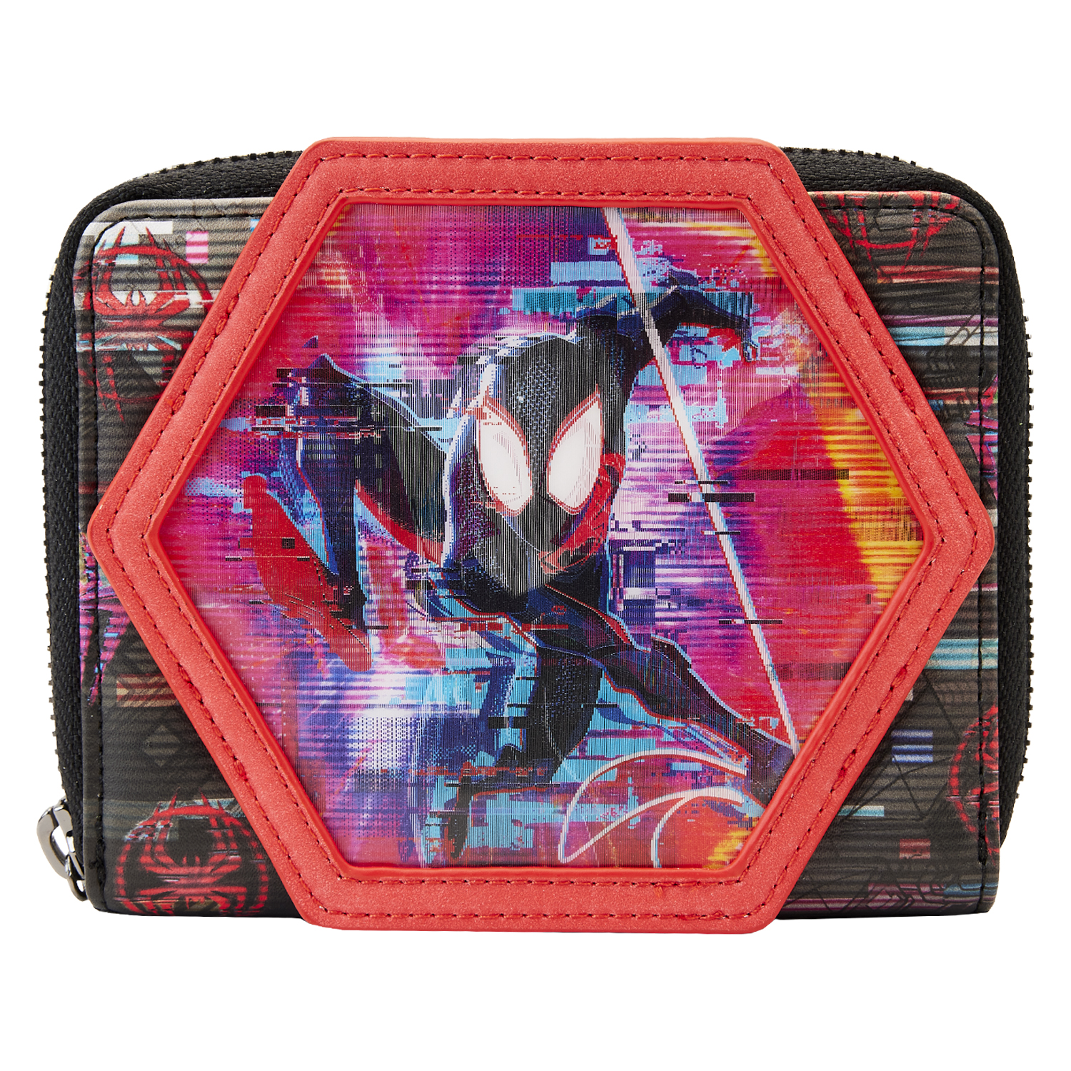 Marvel Loungefly Portefeuille Across The Spiderverse Linticular 