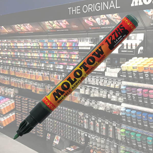 Molotow Acrylic Marker One4All 1,5mm 145 Future Green