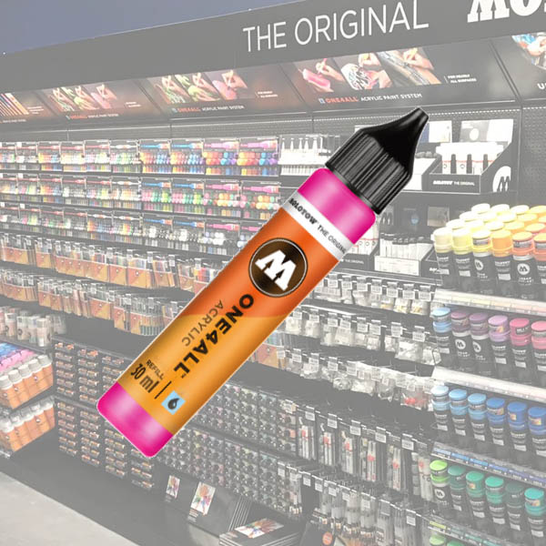 Molotow Refill One4All 30ml 217 Neon Pink Fluorescent