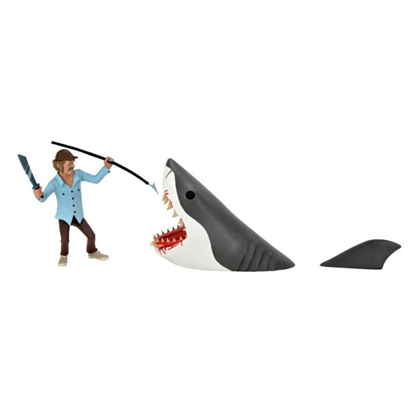 Jaws Toony Terrors 2-Pack Quint & Shark 15cm