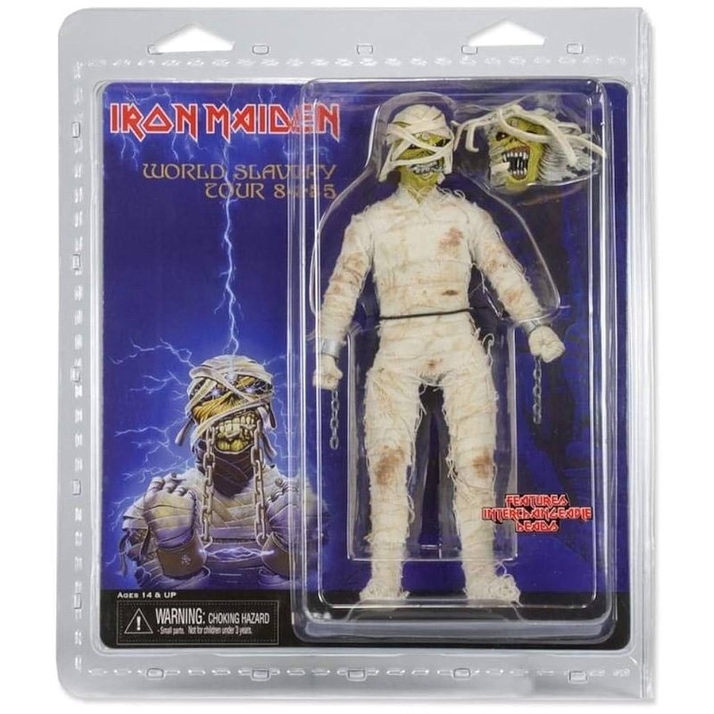 Iron Maiden Figure Eddie Mummy Powerslave Clothed 20Cm 