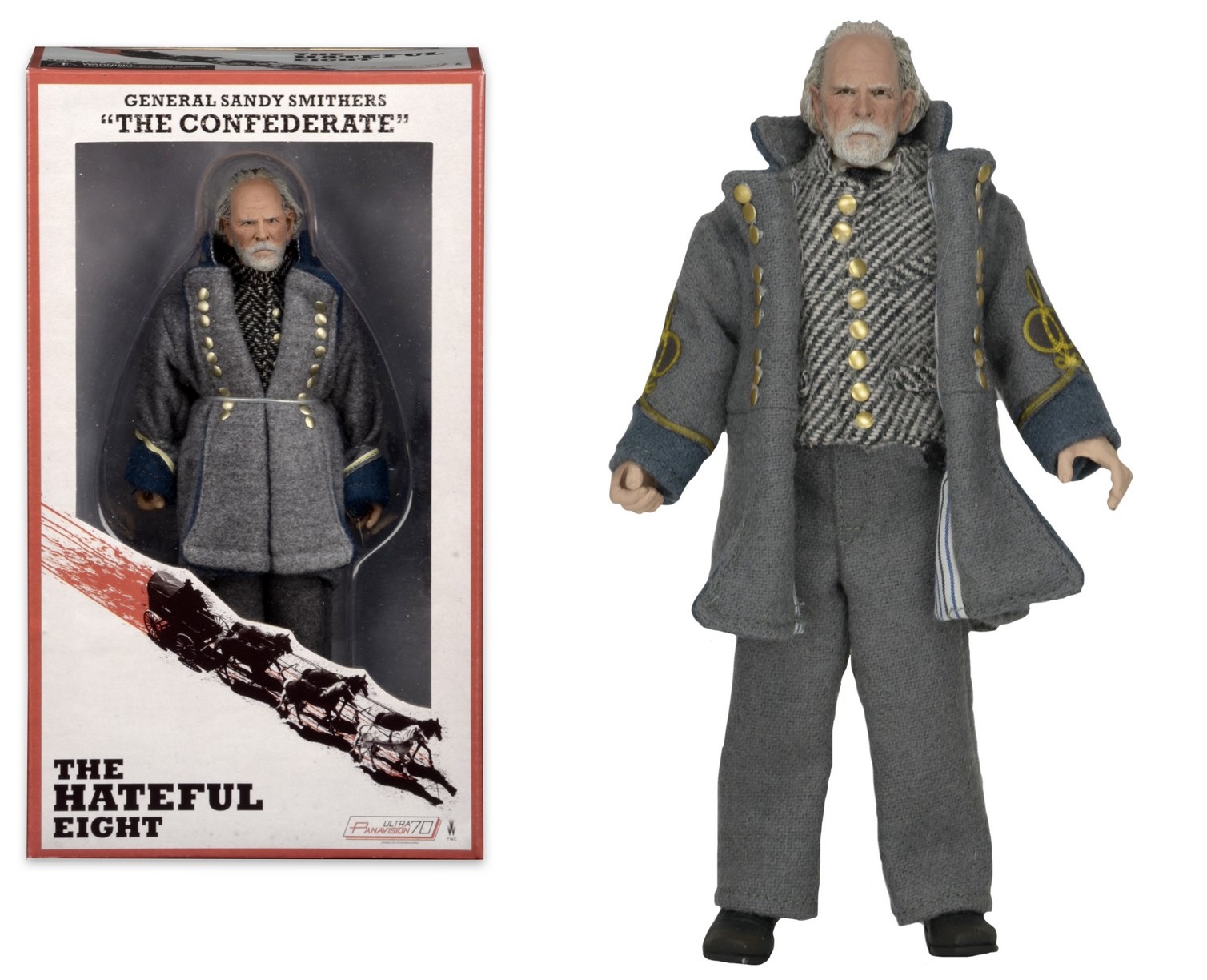 Hateful Eight figurine Retro Style 20cm General Sandy Smithers