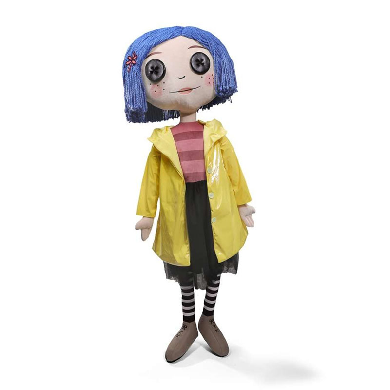 Coraline Peluche Replica Coraline Button Eyes Doll 150cm