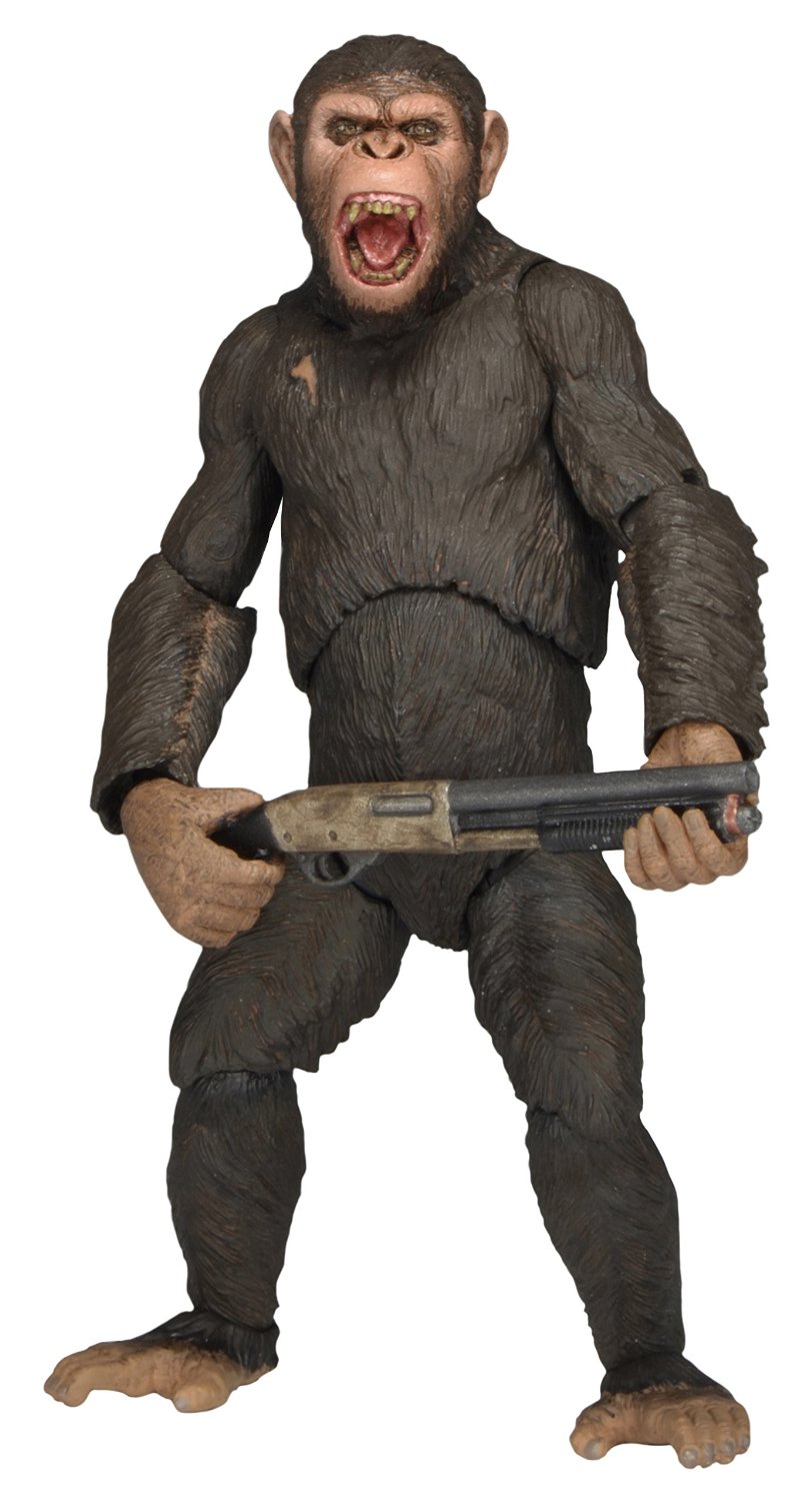La Planete des singes Serie 2 Caesar Cesar Shotgun figurine 18cm