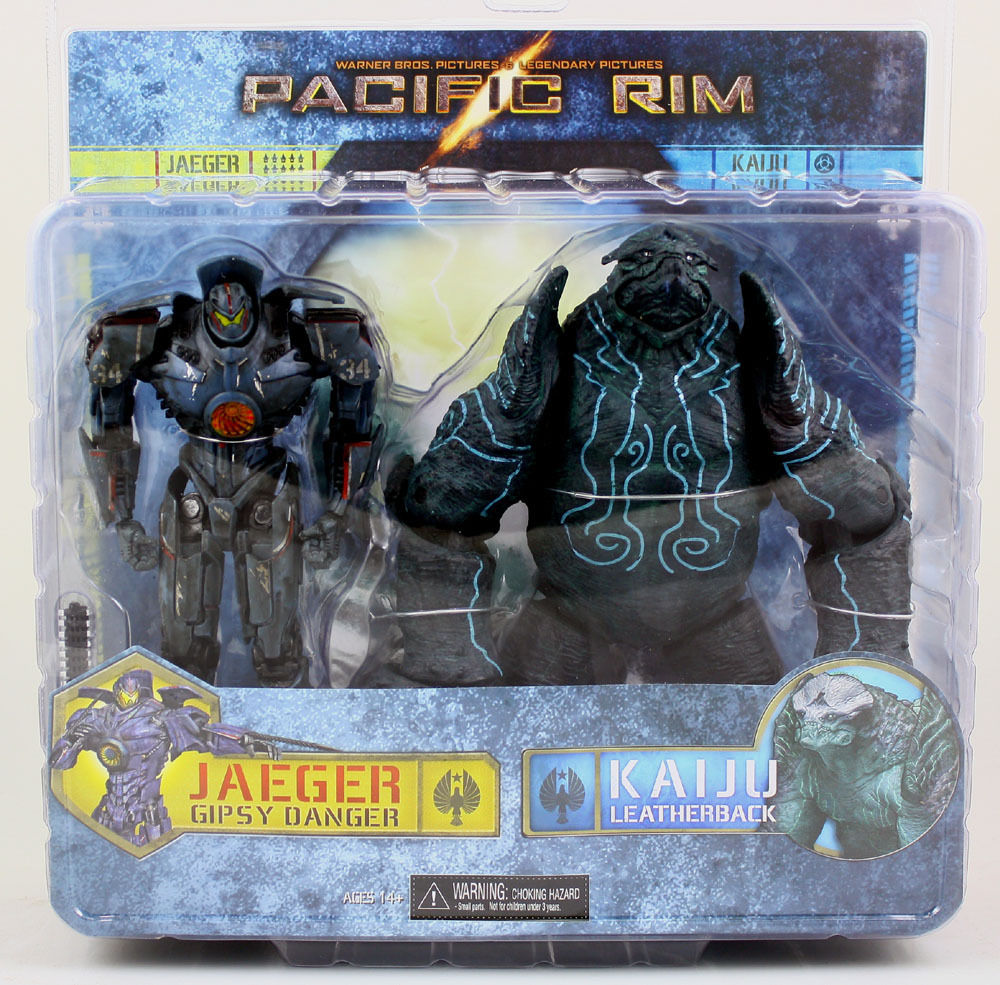 Pacific Rim Gipsy Danger vs Leatherback Kaiju 2-pack 18cm