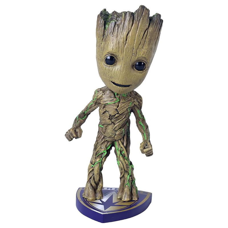 Marvel Headknocker Resine Gardiens De La Galaxie Groot 22cm