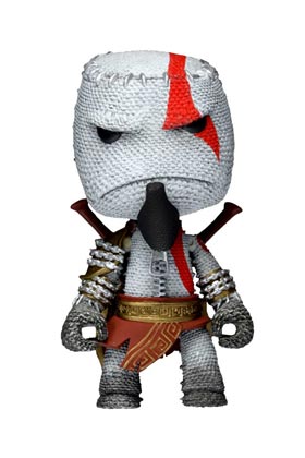 Little Big Planet Sackboy Kratos Cosplay 13cm