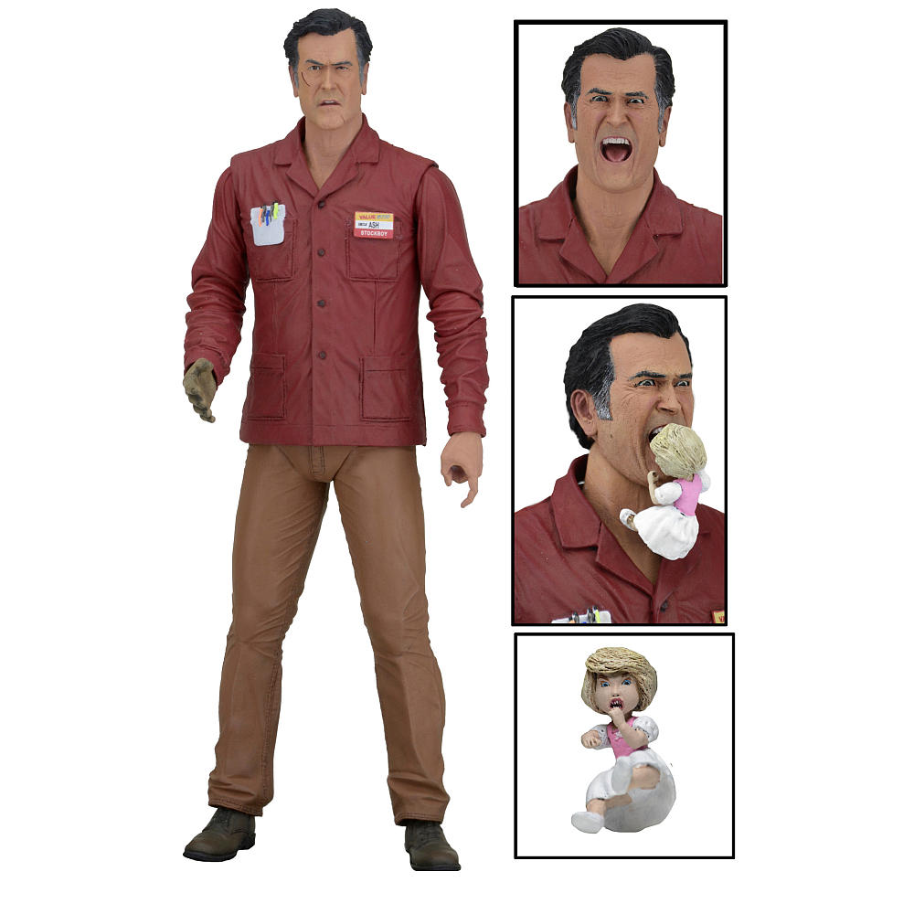 Ash VS Evil Dead Serie 1 Ash Value Stop 18cm Figure