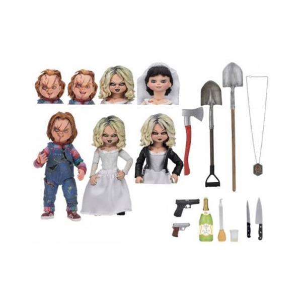Bride Of Chucky Ultimate 2-Pack Tiffany & Chucky 10cm