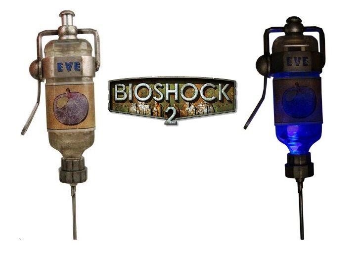Bioshock Réplique EVE Hypo Seringue 20cm Light up