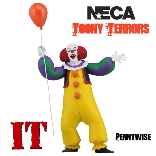 It Movie 1990 Toony Terrors Pennywise 15cm