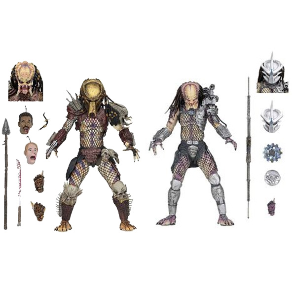 Predators Ultimate Figure 2-Pack Bad Blood & Enforcer Predators 20cm