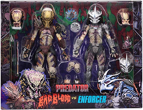 Predators Ultimate Figure 2-Pack Bad Blood & Enforcer Predators 20cm
