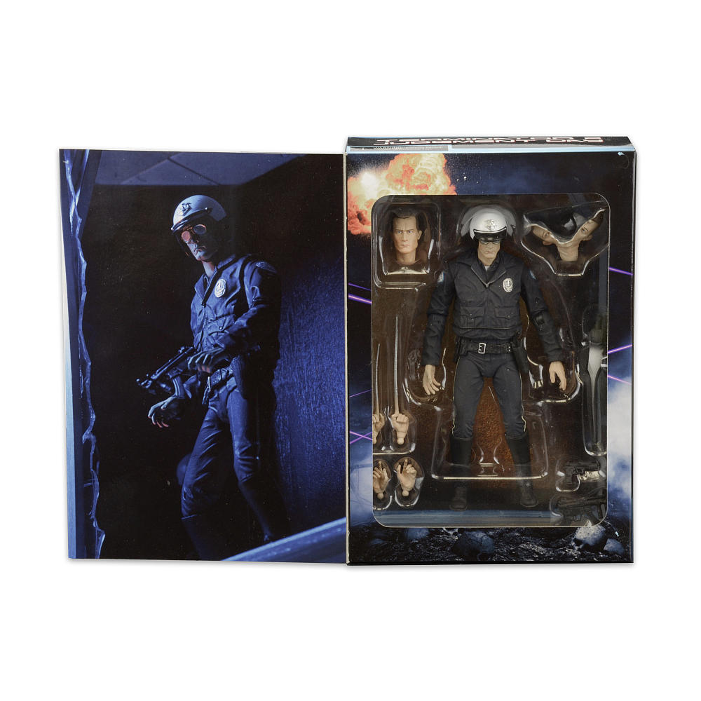 Terminator 2 Jugdment Day Ultimate T-1000 Police version 18cm