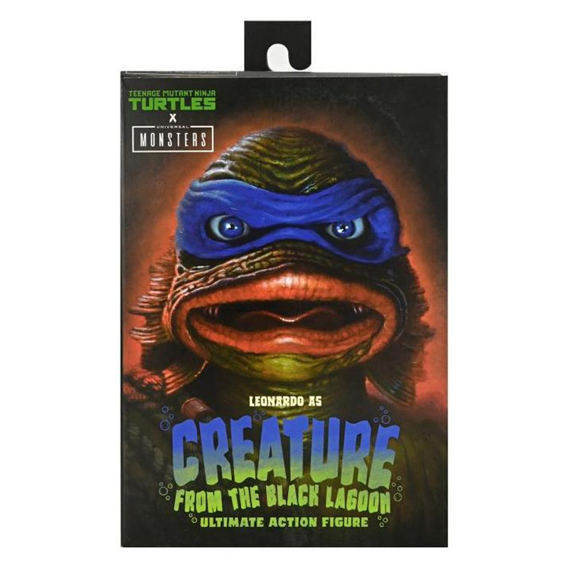 Universal Monsters X Tmnt Leonardo Creature Black Lagoon Figure 18Cm 