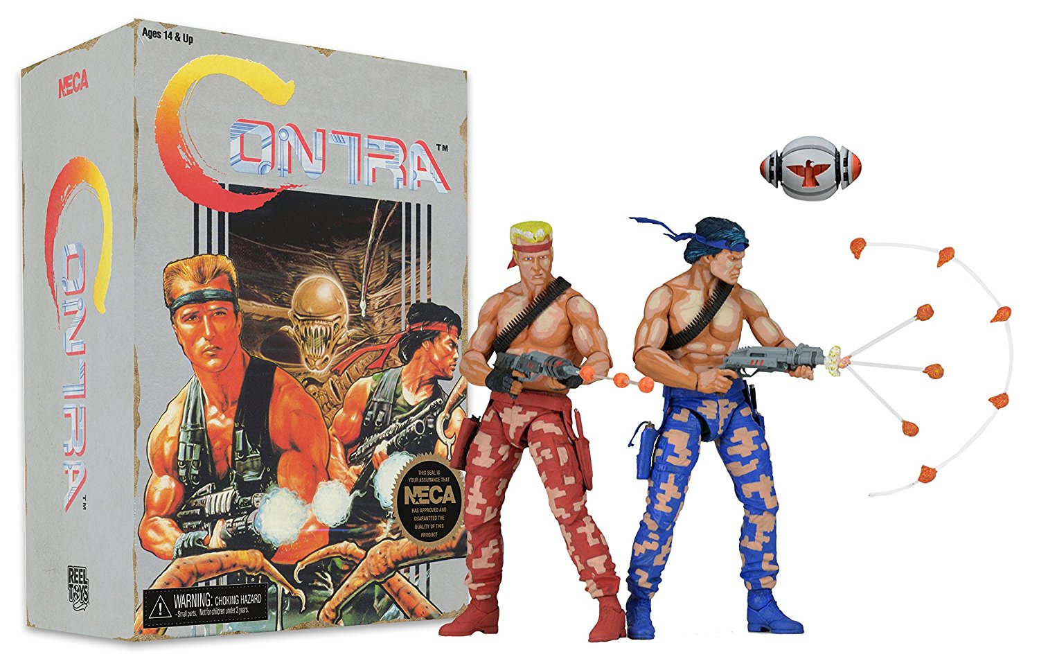 Contra 2 Pack Figure Bill & Lance 18cm