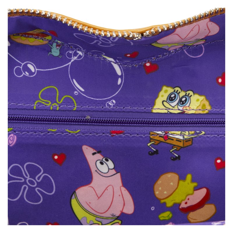 Nickelodeon Loungefly Sac A Main Spongebob Krabby Patty Plush