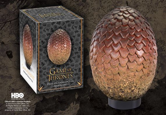 ID9 - Game of Thrones Réplique Oeuf de Dragon Drogon 20cm