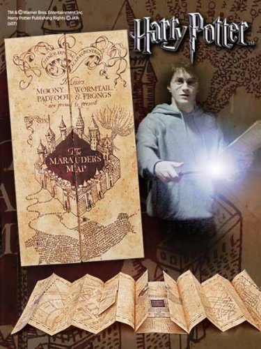 Harry Potter réplique Carte du Maraudeur