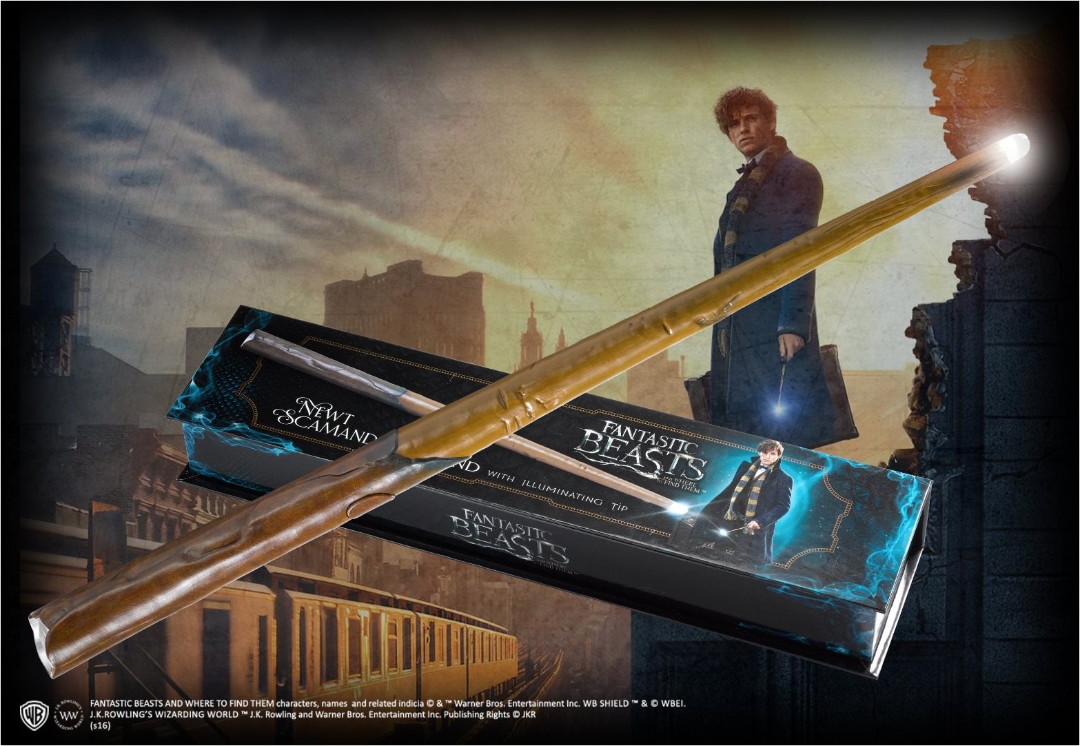 Harry Potter Les Animaux Fantastiques Baguette Magique Lumineuse Newt Scamander Norbert Dragonneau